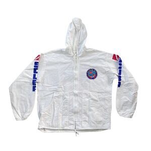 Vintage Cozumel Mexico Scuba Hooded Light Jacket